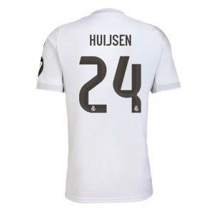 Real Madrid Dean Huijsen #24 Jalkapallovaatteet Kotipaita 2025-26 Lyhythihainen